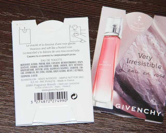 Givenchy Very Irresistible L`Eau en Rose - фото